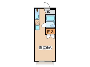 ハイツ松風の物件間取画像